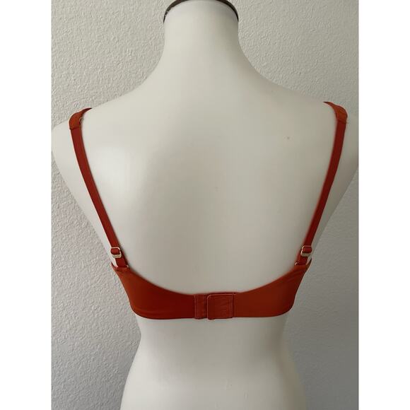 Cuup Lingerie Bra Plunge The Scoop Orange Intimates - Picture 8 of 12